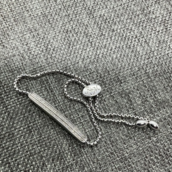 Rhythm and Muse Diamond Sterling Silver Bolo Bracelet - Picture 3 of 9